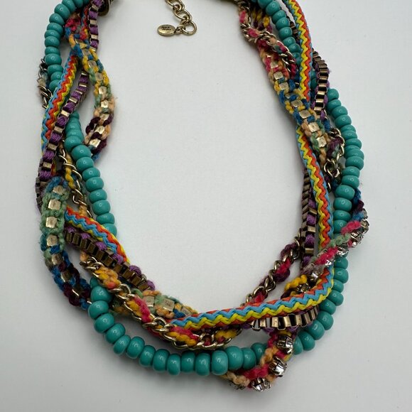Jade and Jasper Brand “BOHO” multi-color necklace. - Picture 5 of 7
